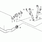 VT600C Патрубки охлаждения
