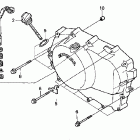VT600C Крышка картера правая