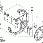XR400R Заднее колесо