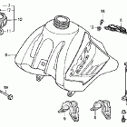 XR200R Топливный бак