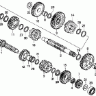 XR200R Трансмиссия