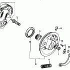 XR200R Передний тормоз