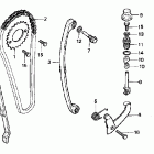 XR200R Цепь ГРМ и натяжитель