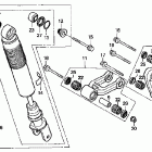 XR200R Задний амортизатор