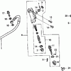 XR650R Rear brake @ master cylinder