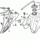 XR50R Топливный бак