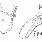 XR80R Front fender 01-02