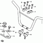 XR70R Руль и панель переднего номера
