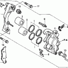 XR650R Передний тормозной суппорт