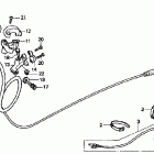 XR70R Рулевые переключатели и троса