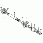 XR80R Кик стартер