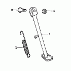 XR70R Подножка