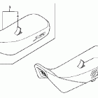 XR70R Сидение