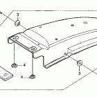 XR200R Заднее крыло
