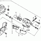 XR650L Задний суппорт тормозной