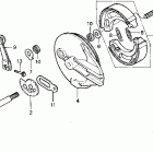 XR200R Задний тормоз