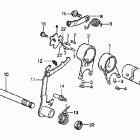 XR70R Вилка переключения передач