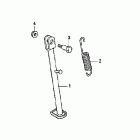 XR80R Подножка