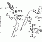 XR80R Рулевые переключатели и троса