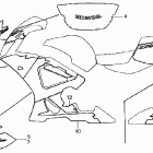 CBR900RE Stripe @ mark (cbr900re'01)