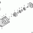CR125R Водяной насос