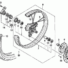 XR650L Переднее колесо