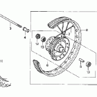XR70R Переднее колесо