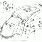 XR650R Заднее крыло