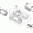 XR650R Крышка головки цилиндров