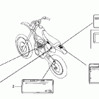 XR80R Предупредительные таблички