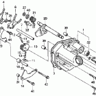 CB750 Вилка переключения передач