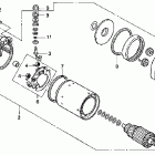 CB750 Стартер электрический