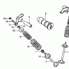 XR100R Распределительный вал