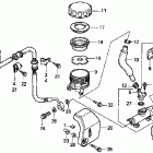 VT1100C2 Задний тормозной цилидр