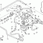 GL1500A Патрубки охлаждения