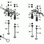 VT750CD Распределительный вал