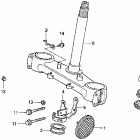XR650L Траверса нижняя