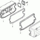 GL1500C Крышка головки цилиндров