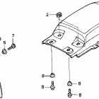 XR100R Заднее крыло