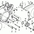 VT1100C3 Крышка картера левая