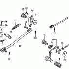 VT750CD Педали