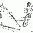 VFR800FI Распределительный вал
