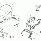 ST1100A Сидение