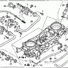 RVT1000R Throttle body (assy.) ('00-'01)