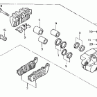 ST1100A Задний торнозной суппорт 2