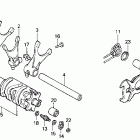 XR650L Вилка переключения передач