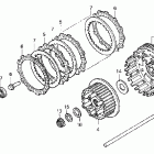 CBR1100XX Сцепление 99-03