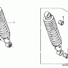 CB750 Задний амортизатор