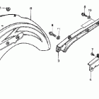 VT1100C2 Заднее крыло