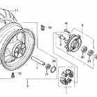 CBR900RR Заднее колесо